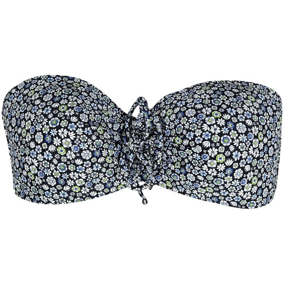 Tommy Hilfiger Other - Tommy Hilfiger Women's Printed Molded-Cup Swim Bandeau‎ Bikini Top XL NWT